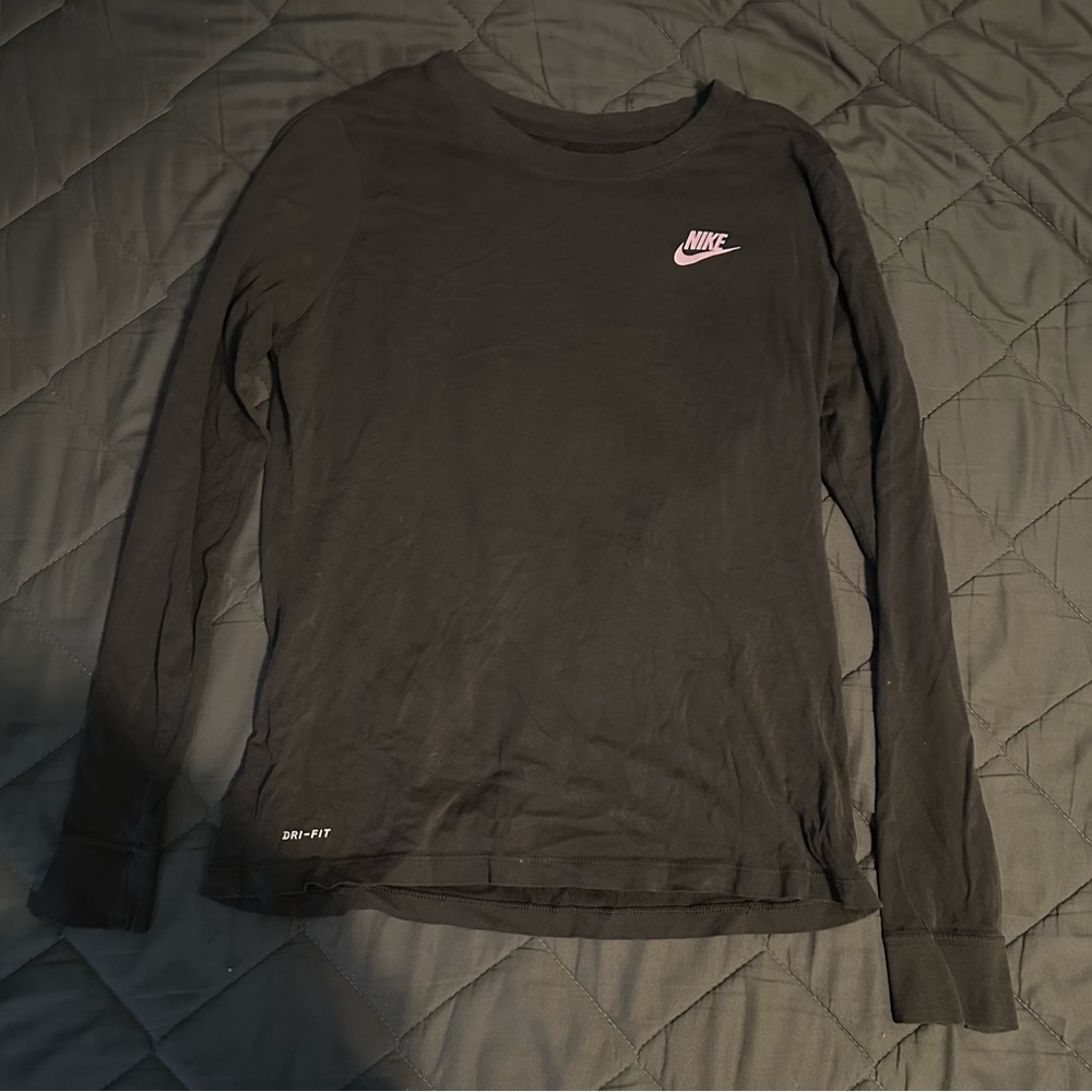Gray Nike shirt